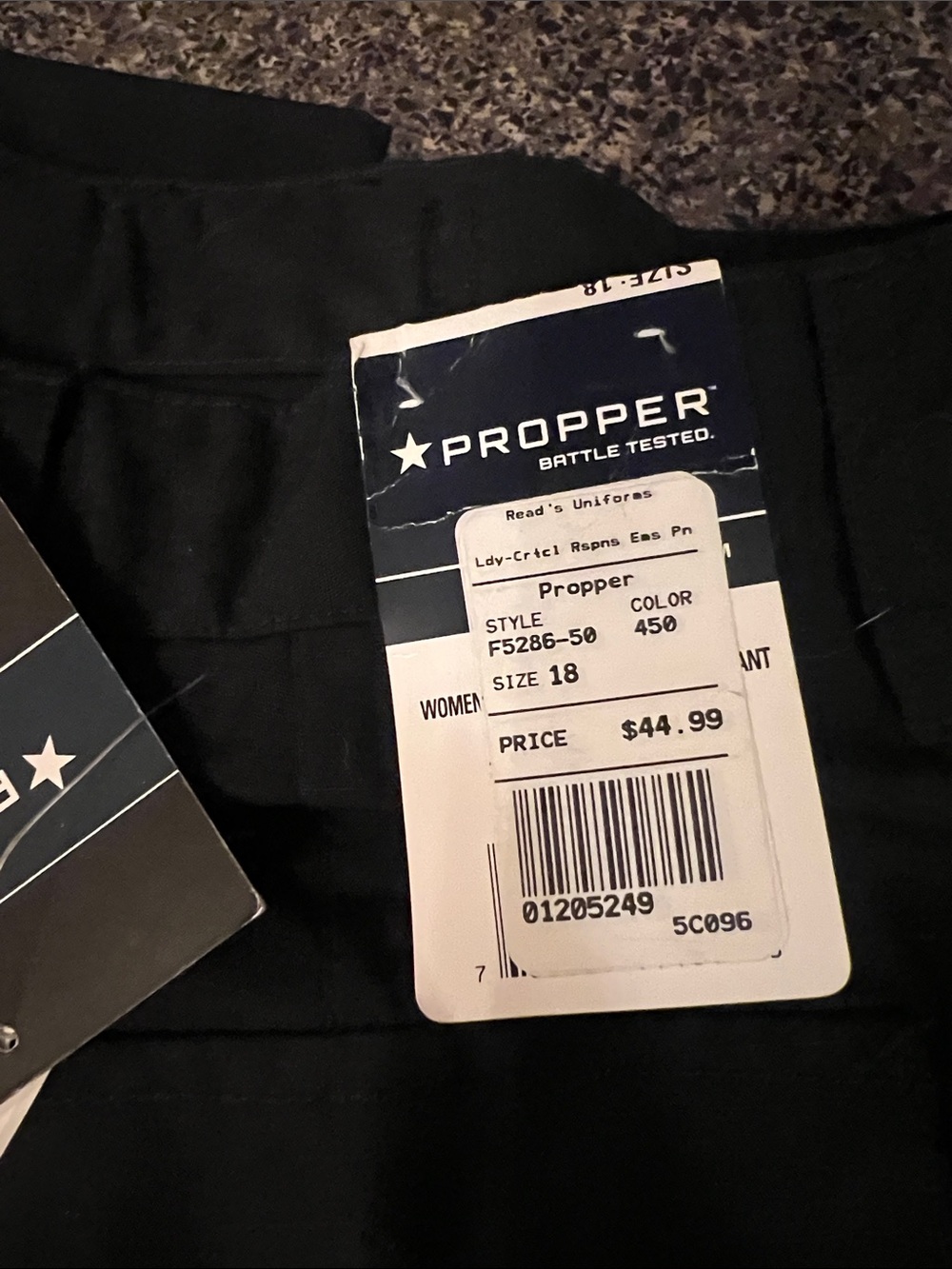 Women’s Size 18 LAPD Blue